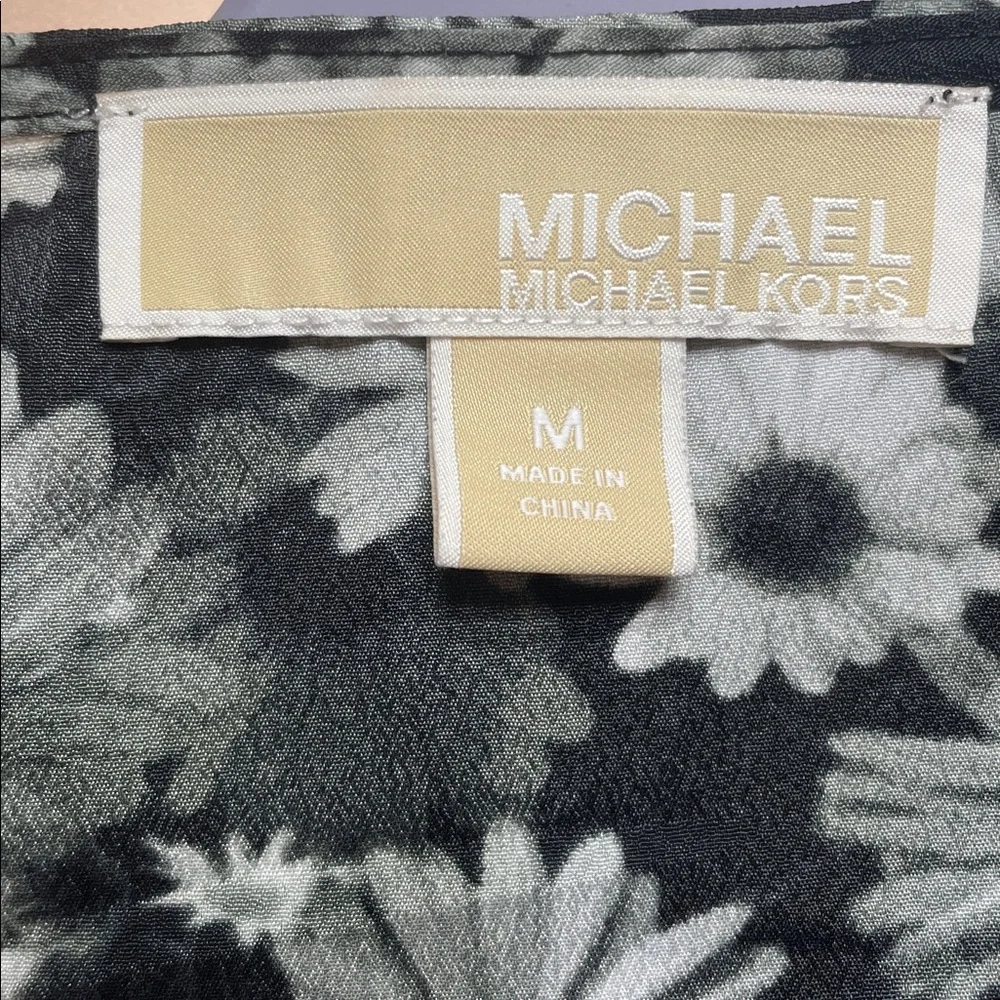 Michael Kors Daisy-Printed Blouse (M)
